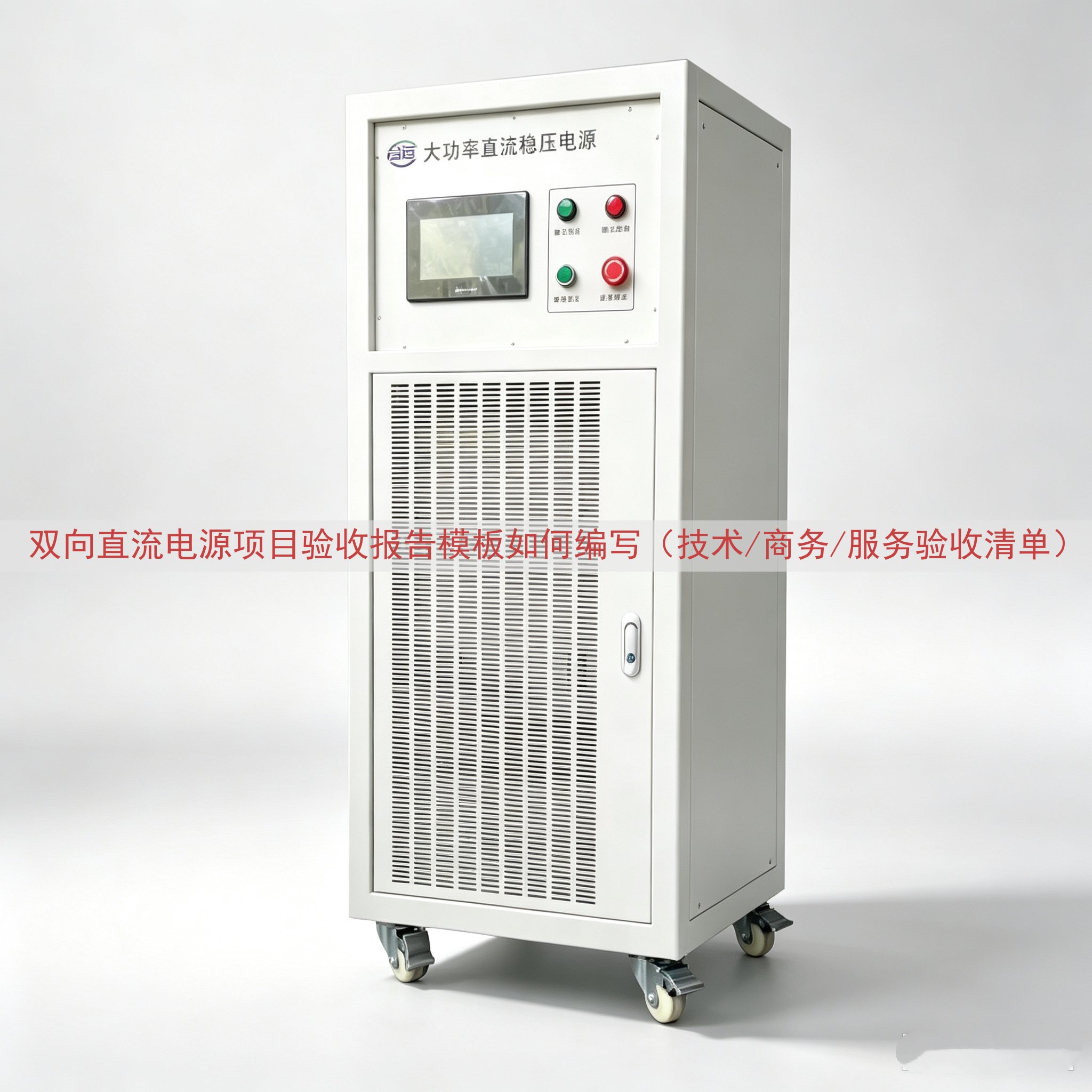 双向直流电源项目验收报告模板如何编写（技术/商务/服务验收清...